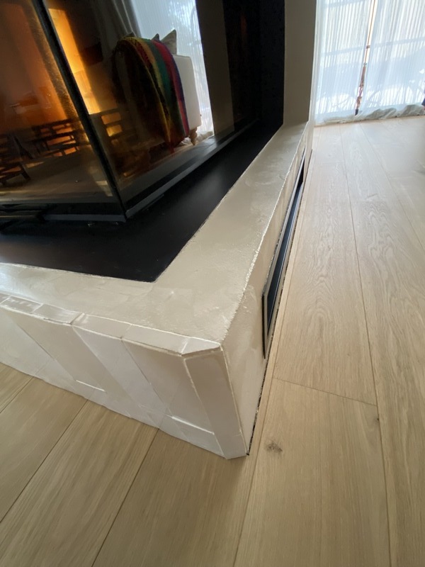 Meuble carrelage et beton cire